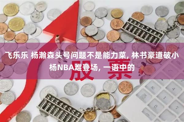 飞乐乐 杨瀚森头号问题不是能力菜, 林书豪道破小杨NBA难登场, 一语中的