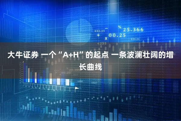 大牛证券 一个“A+H”的起点 一条波澜壮阔的增长曲线